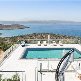 Selection of 4 bedroom villas with pool near Chania, sleeps 8